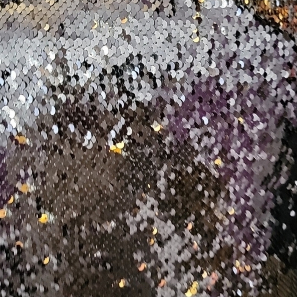 Sequin gold black 3 pillows - Picture 3 of 3